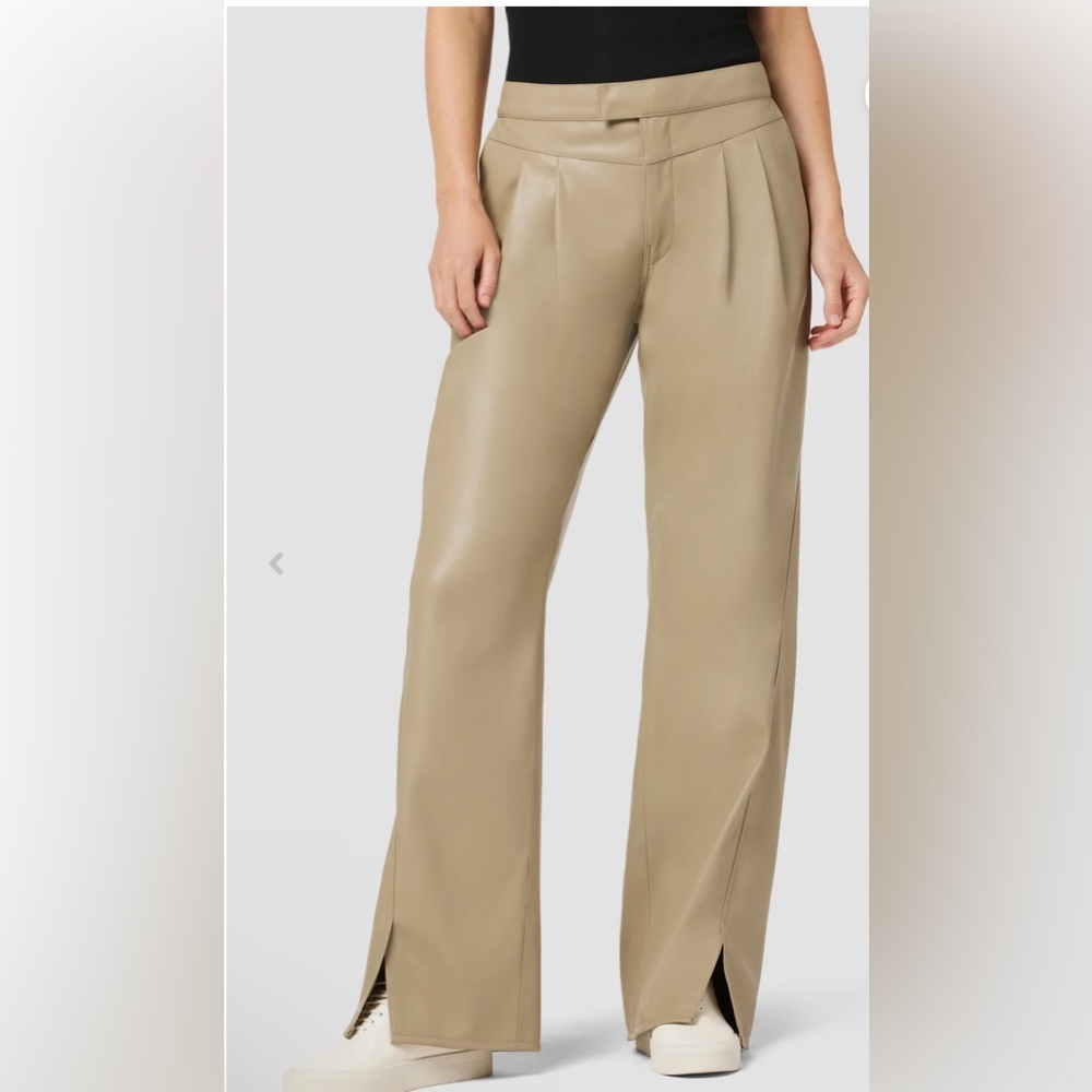 NEW- Hudson Vegan Faux Leather Pants  - Size - 30